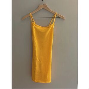 ☀️UO Tyra Strappy-Back Mini Dress /Orange🍊